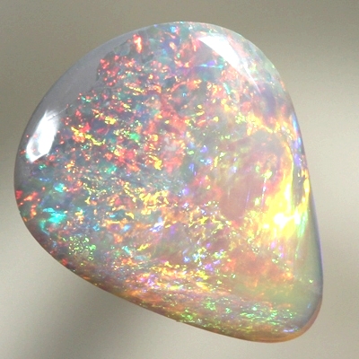 SOLID SEMI BLACK OPAL Bright colours in a Floral Harlequin pattern